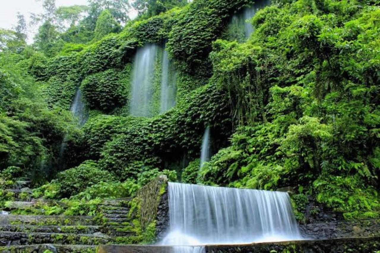 Bunga Maliq Bungalow Lombok Tetebatu Bagian luar foto