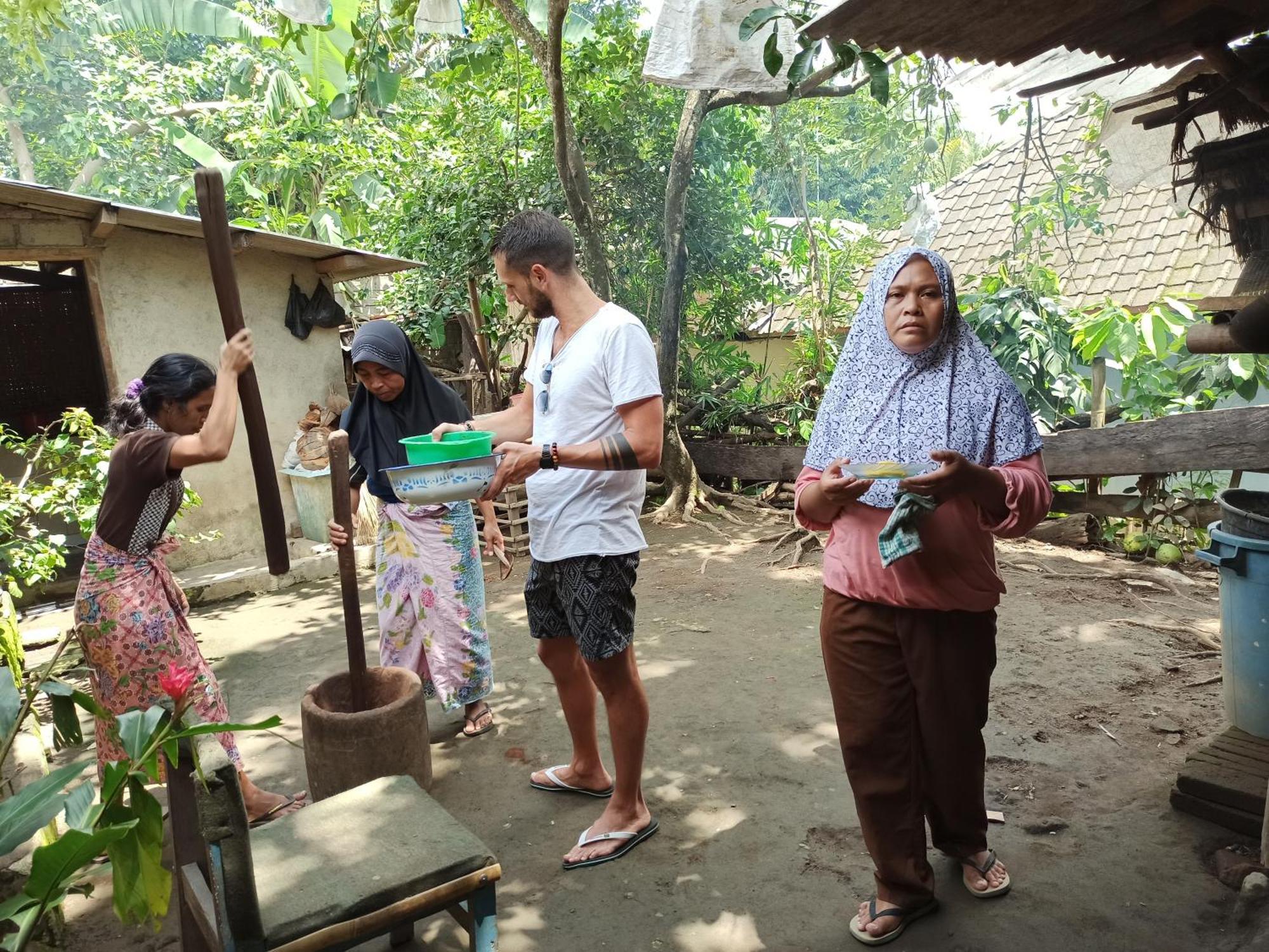 Bunga Maliq Bungalow Lombok Tetebatu Ruang foto
