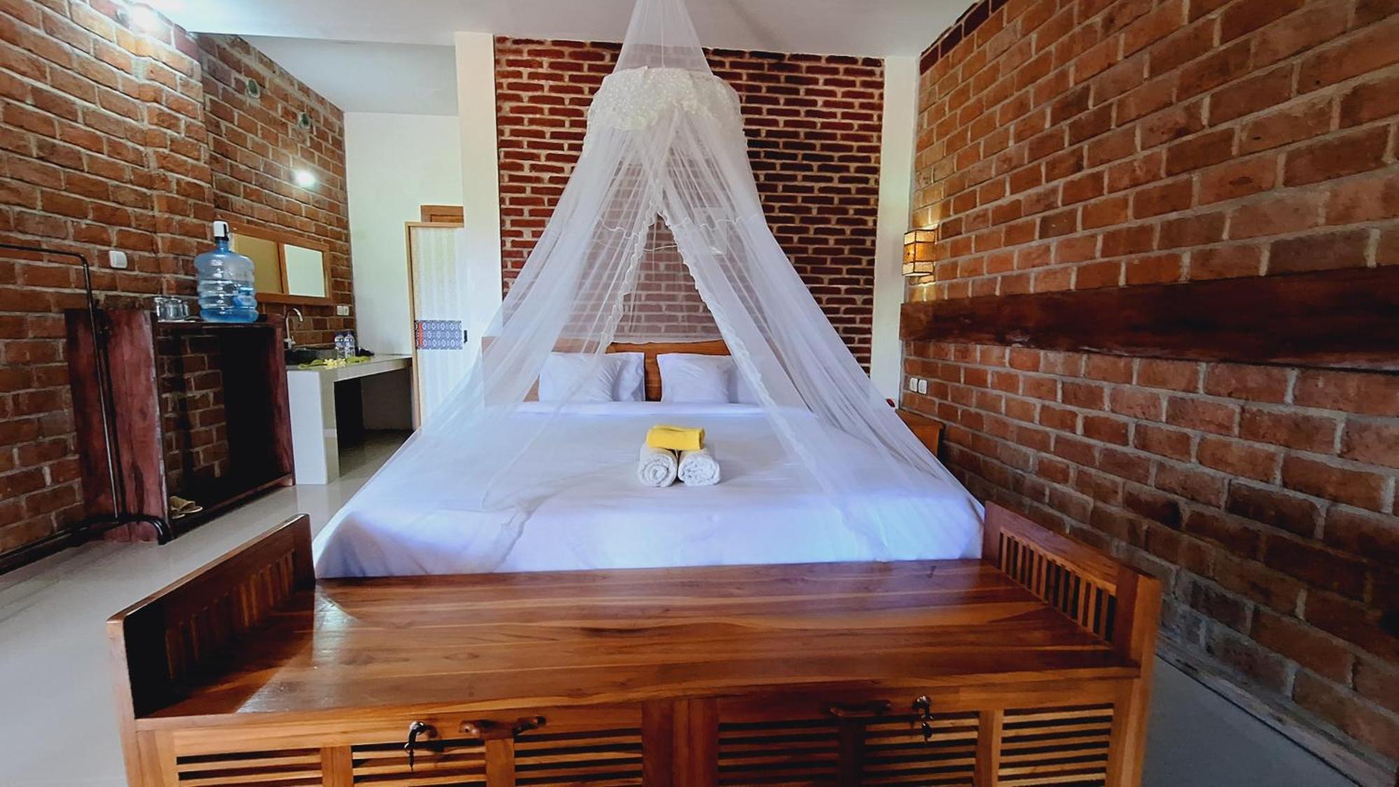 Bunga Maliq Bungalow Lombok Tetebatu Bagian luar foto