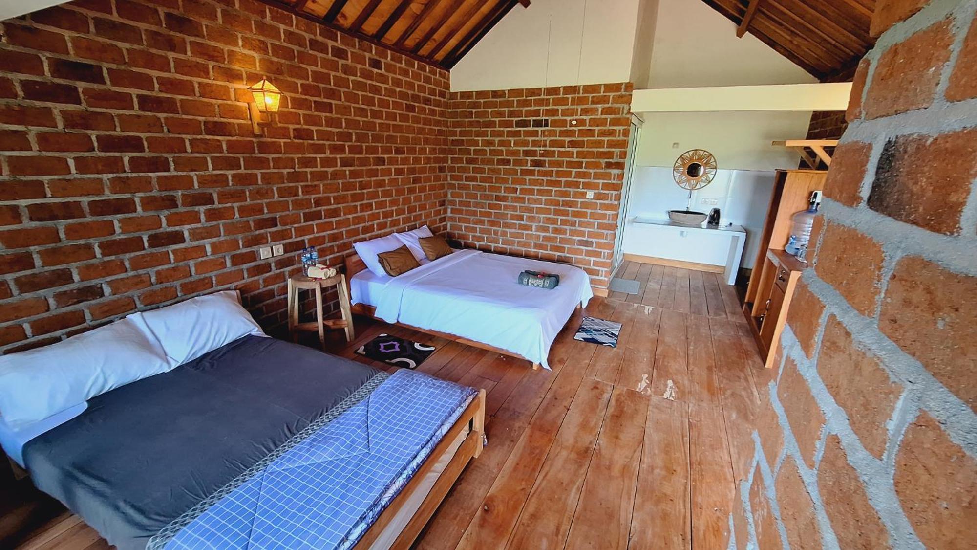 Bunga Maliq Bungalow Lombok Tetebatu Bagian luar foto